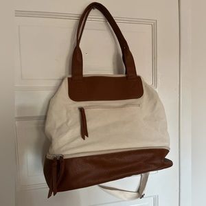 Graf Lantz Canvas & Vegan Leather Carry-on Travel Weekender